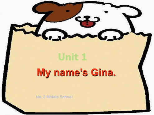 七年级英语unit1 My name is Gina课件人教版