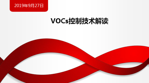 VOCs控制技术解读