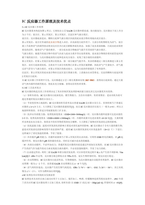 IC反应器工作原理及技术优点