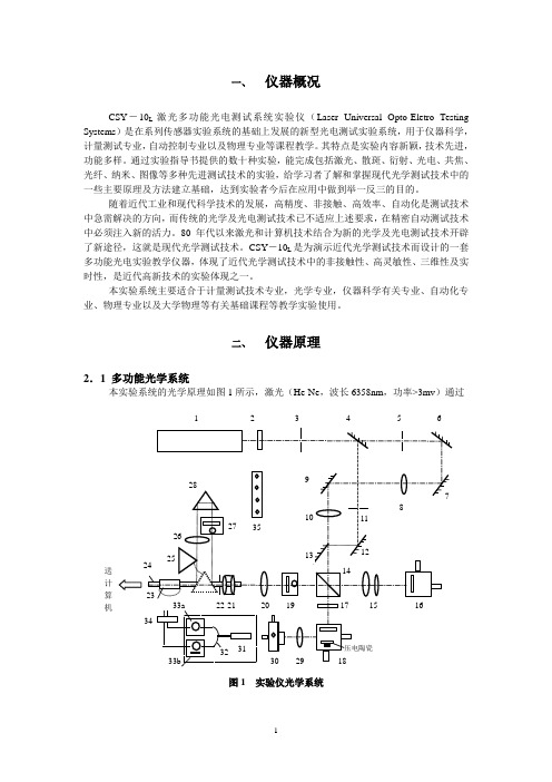 图像信息处理的光学实现