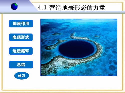 必修一4.1《营造地表形态的力量》课件