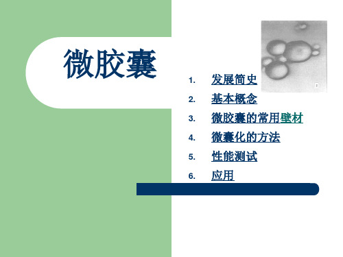 微胶囊技术