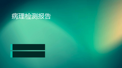 病理检测报告