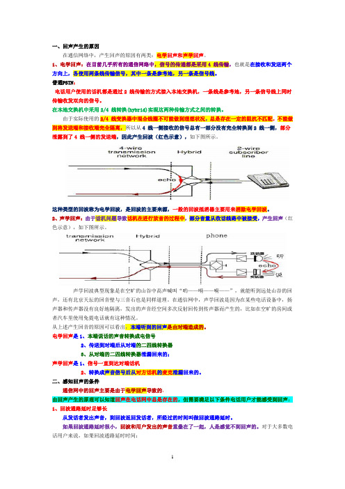 回声产生的原因