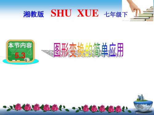 5.3 图形变换的简单应用