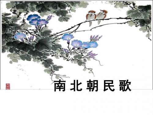 南北朝民歌西洲曲日暮伯劳飞风吹乌臼树