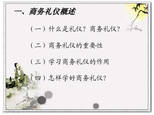 现代商务礼仪