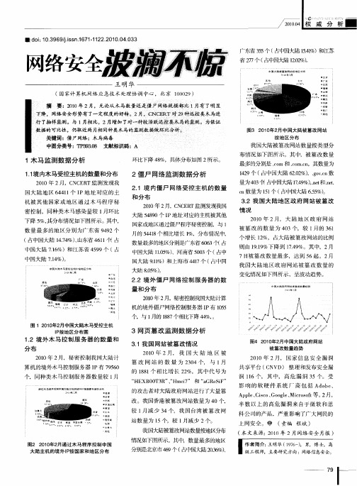 网络安全波澜不惊