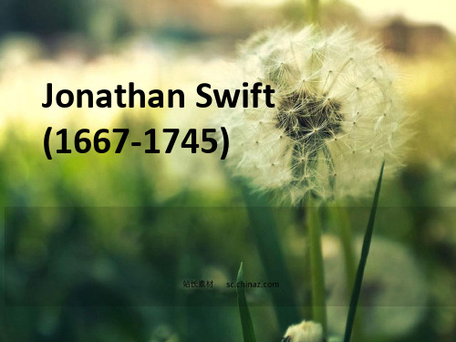 英国文学史 Swift .pptx