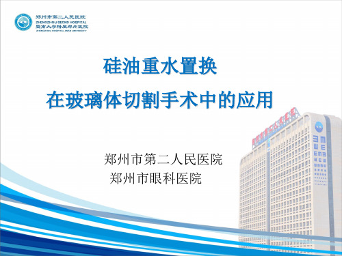 硅油重水置换在玻璃体切割手术中的应用PPT课件