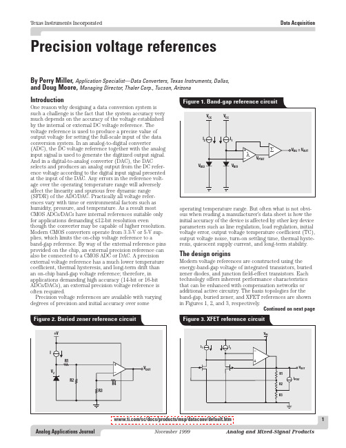 Precision voltage references