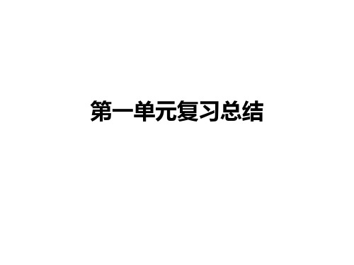 第一单元 隋唐时期 PPT课件