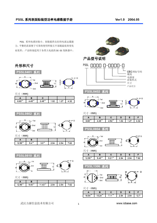 PSSL电感