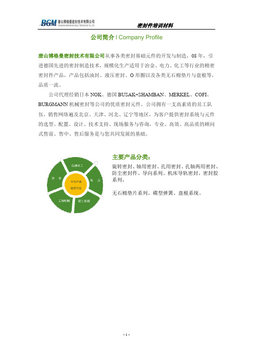 密封件培训材料