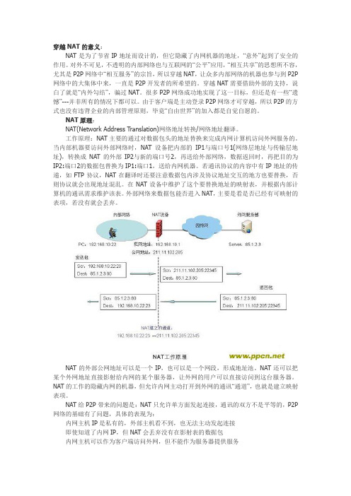P2P网络“自由”穿越NAT的“秘密”