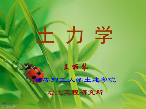 土力学——6 挡土墙上的土压力