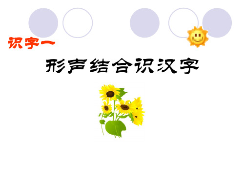 识字一-形声结合识汉字