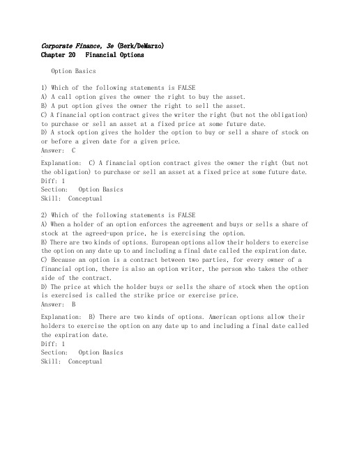 Corporate-Finance---Berk-DeMarzo--Test-Bank-Chapte