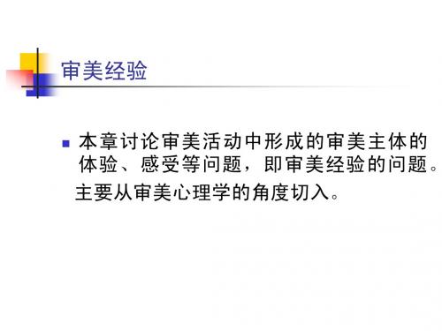 审美经验1