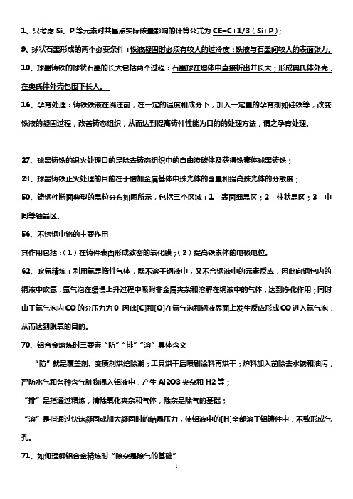 合金熔炼原理复习答案