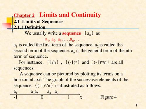 Chapter 1 Limits and__ Continuity