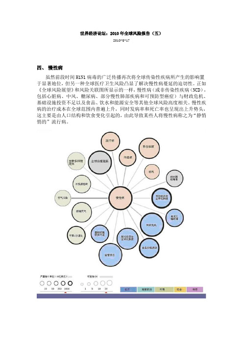 世界经济论坛：2010年全球风险报告(五)