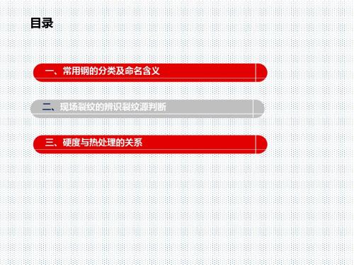 钢分类命名
