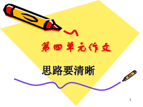 《思路要清晰》ppt课件