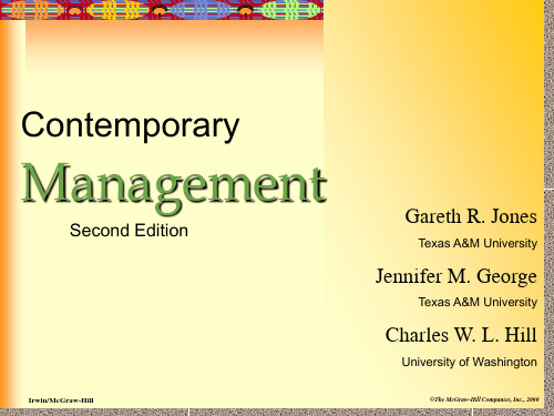 《Contemporary Management Second Edition》chpt01-ppt