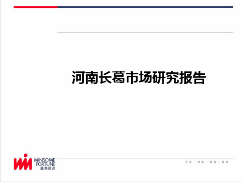 河南长葛项目市场研究报告39p