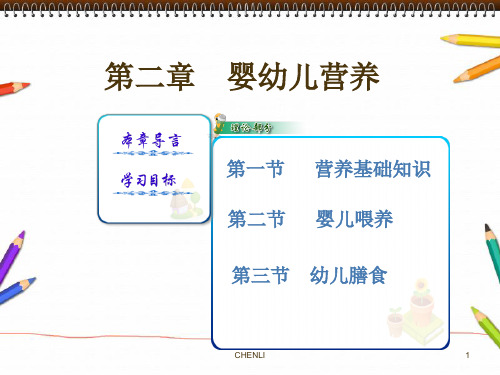 幼儿卫生学第二章婴幼儿营养PPT课件
