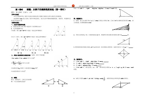 直角三角形的边角关系(王锋)