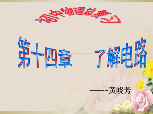 了解电路ppt2(复习) 沪科版