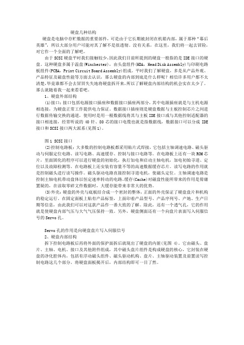 硬盘结构图