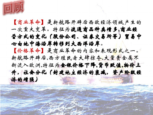 人民版历史必修二专题五第二课血与火的征服与掠夺 (共21张ppt)