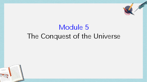 2018年高考英语一轮复习Module5TheConquestoftheUniverse课件外研版选修8