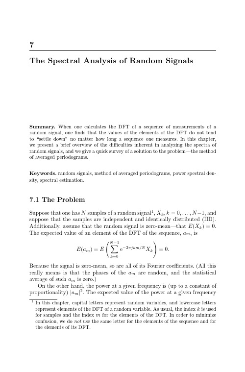 The_Spectral_Analysis_of_Random_Signals