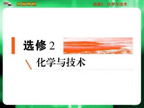 新人教版高三化学一轮复习选修2化学与技术