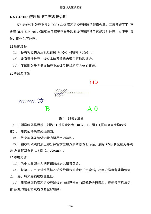 耐张线夹压接工艺
