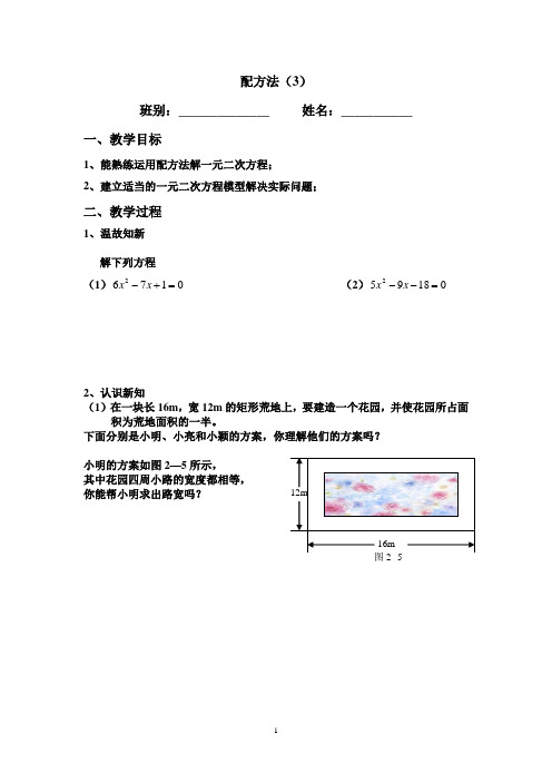 配方法(3)讲学稿