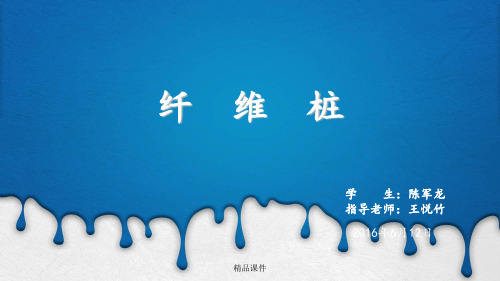 口腔修复学纤维桩