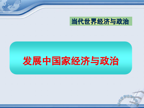 发展中国家经济与政治