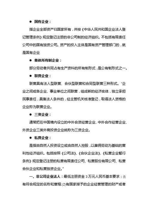 企业的性质