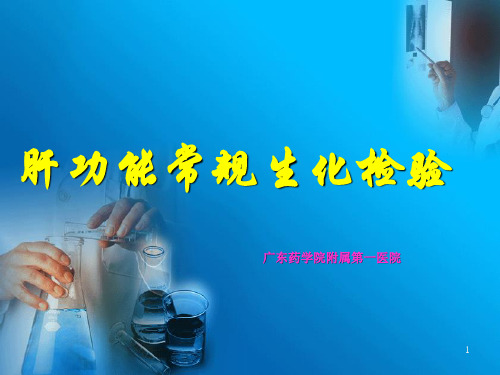 临床生化检验(肝功)PPT课件
