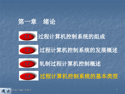 轧制过程计算机控制系统