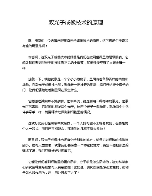 双光子成像技术的原理