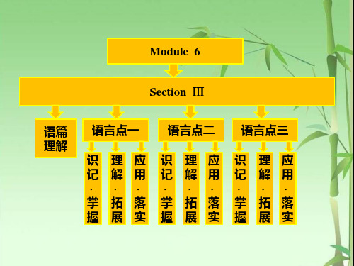 外研版高中英语必修3 Module 6《Old and New》(SectionⅢ)ppt课件