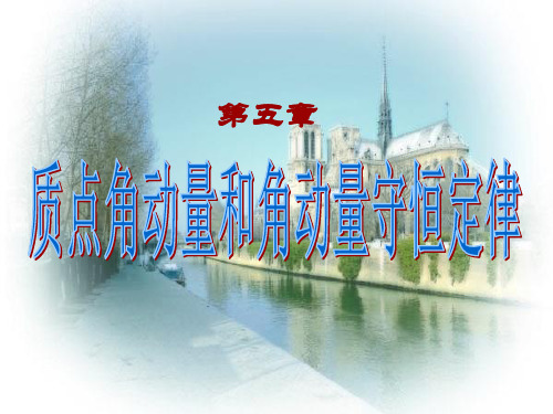 质点角动量和角动量守恒定律