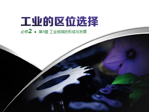 高中地理必修二工业的区位选择ppt课件