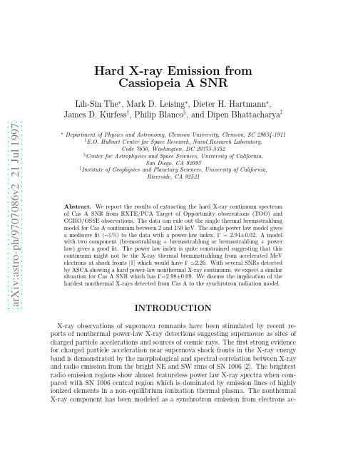 Hard X-ray Emission from Cassiopeia A SNR